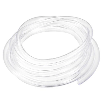 PVC Manguera Tubo,8mm(0.31") IDx10mm(0.39") OD 3 M Transparente Vinilo Tubería - Imagen 1 de 3