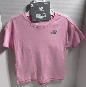 New Balance Set Corto Bambina 2 Pezzi (Taglia 5/6)!!! Nuovo con etichetta!!! - Foto 1 di 2