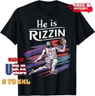 He Is Rizzin Funny Jesus Playing Basketball Easter Jesus Mem T-shirt Freeship