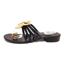 Auth sunao kuwahara - Gold Leather Women's Sandals