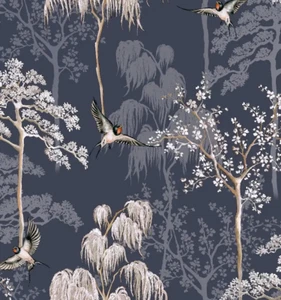 Papel pintado gris jardín japonés Arthouse 908106 - Imagen 1 de 3