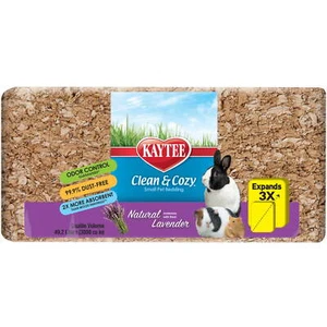 Kaytee Clean & Cozy Natural Bedding with Lavender for Rabbits, Hamsters & More - Picture 1 of 14