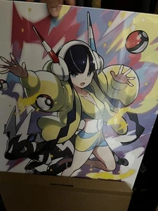 Pokémon Trainers: Elesa Canvas Wall Art 24x18 Inches - NEW - Picture 1 of 1