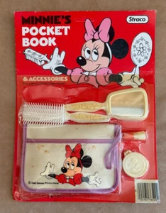 Vintage Minnie Mouse Pocketbook Set Straco Walt Disney Toy & accessories New - Picture 1 of 2