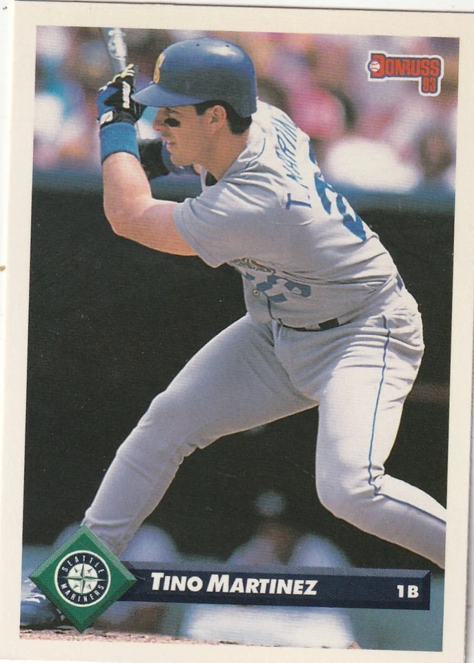 FREE SHIPPING-MINT-1993 Donruss Tino Martinez #217 MARINERS - Image 1 of 1