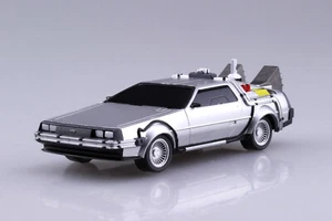 Back To The Future Part II De Lorean 1/43 Scale Miniature Car Toy Hobby PullBack - Picture 1 of 5