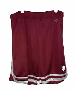Pantalones cortos de baloncesto XL vintage de los 90 Champion Indiana University IU Hoosiers para hombre - Imagen 1 de 7