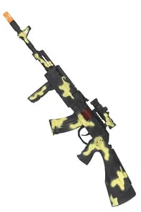 Armee Kostüm Friedenstruppe Maschinengewehr Tarnmuster Spielzeug 59 cm neu von Smiffys - Bild 1 von 1