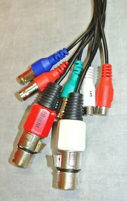 ViewCast Osprey Component Video Breakout Cable for 260e - Image 1 of 4