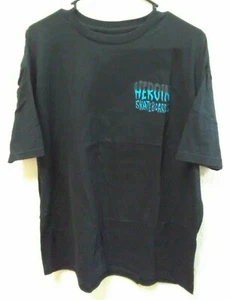 Heroin Skateboards Skeleton Short Sleeve tee Black LG - Picture 1 of 3