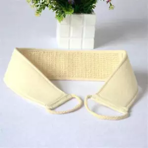 Natural Exfoliating Loofah Back Strap Bath Shower Massage Towel Brush - Picture 1 of 10
