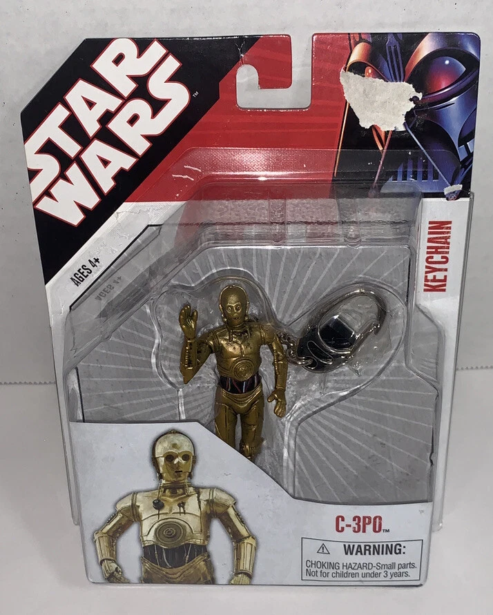 2008 Basic Fun Star Wars Keychain Collection C- 3po in