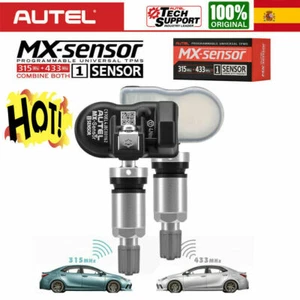 NUEVO Autel MX-Sensor 315&433 MHz Programmable TPMS Sensor Coche Tire Pressure - Imagen 1 de 12