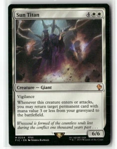 Sun Titan 254 NM MTG FINAL FANTASY Commander Magic - Picture 1 of 3