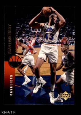 1994 Upper Deck #114 Brad Daugherty Cavaliers North Carolina 8 - NM/MT - Image 1 of 2