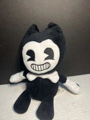 BENDY And The Ink Machine Phatmojo 2017 9” Black & White Plush RARE! Cover