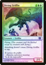 Diving Griffin FOIL 8th Edition HEAVILY PLD White Common MAGIC MTG CARD ABUGames