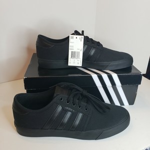 adidas originals seeley black sneakers