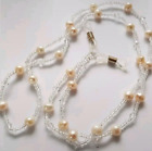 Beaded glasses chain cord string strand