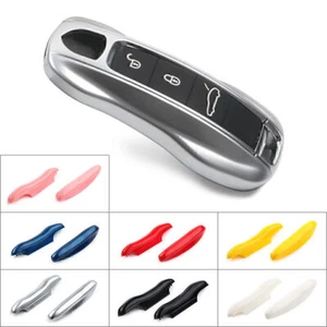 Remote Key Case Protection Shell Cover For Porsche Cayenne Panamera 2017-2020 18 - Foto 1 di 43