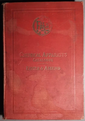 1910 Eimer & Amend Chemical Assay Laboratory Apparatus Supplies Catalog S-12 - Image 1 of 4