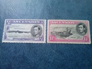 Ascension 1938-53 SG#38-40, KGVI MINT LH - Picture 1 of 2