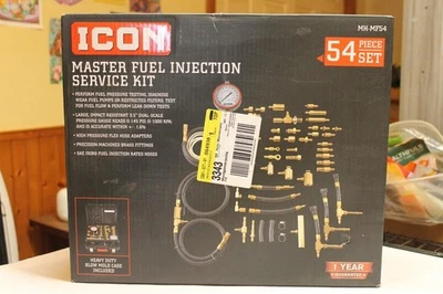 Icon MH-MF54 Master Fuel Injection Service Kit 54 Piece Set Part 64938 NEW ^ - Image 1 of 4
