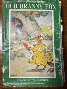 Vintage Old Granny Fox Thornton W. Burgess 1920 Grosset & Dunlap Hardback - Picture 1 of 9