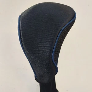 Custom Universal Black/Navy 460cc Driver Headcover Padded - Picture 1 of 4