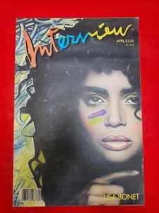 Andy Worhol's Interview Magazine April 1987 Lisa Bonet - Picture 1 of 3