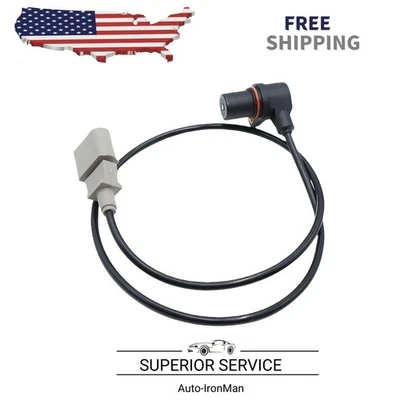 For 2000-2006 Audi A4 Quattro A6 Quattro VW Passat Crankshaft Position Sensor US - Image 1 of 4