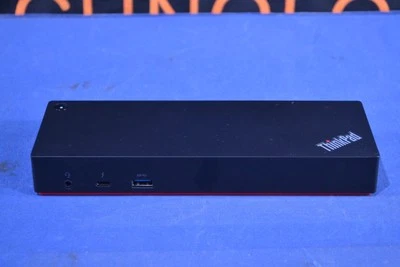 Lot of 14 x Lenovo ThinkPad Thunderbolt 3 Workstation Dock/ Type 40AC (C091001) - Image 1 of 4