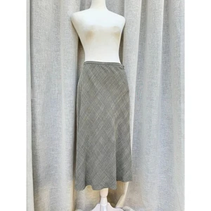 Garfield and Marks Bias Cut Skirt in Glen Plaid Pattern - Picture 1 of 8