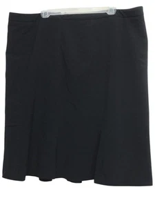 Apostrophe 20W black lined back zipper closure skirt - Picture 1 of 5