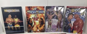 Wrestlemania Poster Lot Of 6 Wrestle Mania Signs Hogan Macho Man Warrior Wwf Wwe - Picture 1 of 7