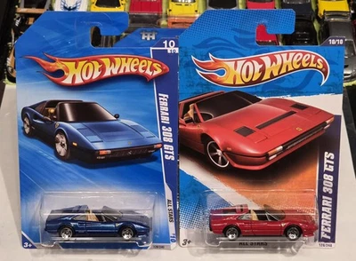 Hot Wheels All Star Ferrari 308 GTS Lote de 2 Foto 1 de 4