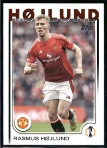 2024-25 Topps Competiciones de Clubes UEFA #184 Rasmus Højlund - Imagen 1 de 2