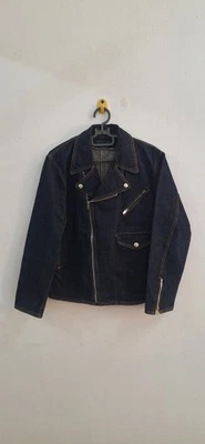 Vintage Rare Junior Gaultier Zipper Denim Jacket - Image 1 of 4