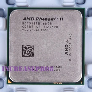 AMD Phenom II X6 1055T(125W) 1090T(125W) X6 1045T(95W) 1055T(95W) Socket AM3 CPU - Picture 1 of 5