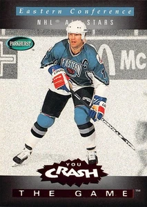 Parkhurst Crash the Game Red 1994-95 #C27 Eastern/Messier - Imagen 1 de 2