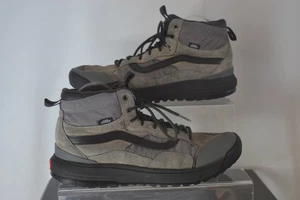 VANS Ultra Range Hombre Gris y Negro Gamuza Cuero Cordones Botas Reino Unido Talla 11 - Imagen 1 de 8