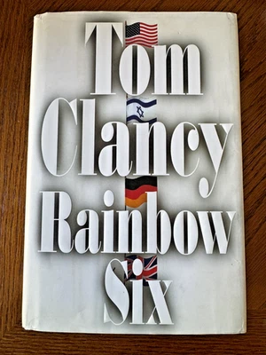 Rainbow Six by Tom Clancy SIGNED 1st ed/1st print (1998) Hardcover No COA Foto 1 de 4