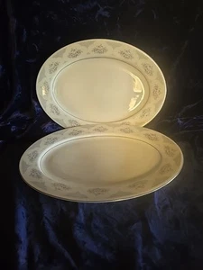 Juego de 2 platos para servir Silverie Fine China Sapphire - Imagen 1 de 5