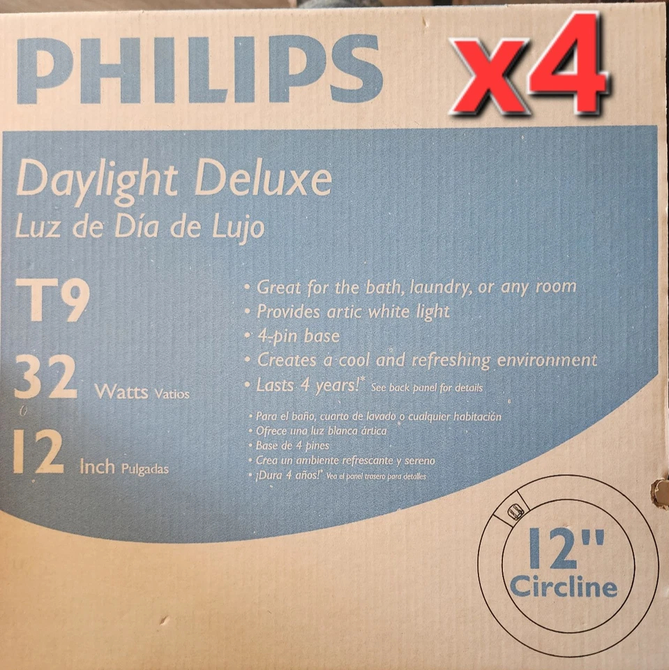 6 Feit Electric F32T8/841/U6 32W 3500K T8 U-Bend Fluorescent Bulb NEW - Image 1 of 1