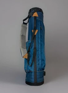 Vintage SUN MOUNTAIN Stand Golfbag Front Nine 4 Way Schläger Träger Gurt Taschen - Bild 1 von 5