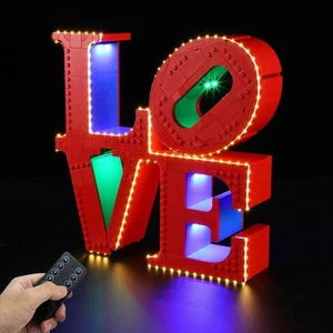 Kit d'éclairage décoratif Version à distance Lumière LED Pour LEGO® LOVE 31214 - Picture 1 of 12