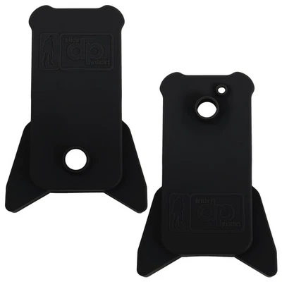 DOUBLE D LEATHER Silicon Rubber Control Box Covers for Minelab GPX Series Metal Detectors Black