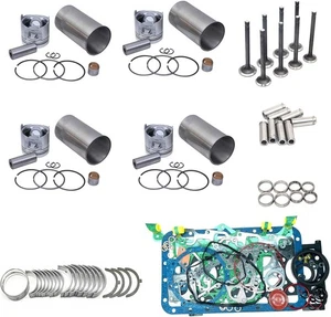 3024C Engine Overhaul Rebuild Kit Compatible For CAT C2.2 SKid Steer 216B 226B - Picture 1 of 6