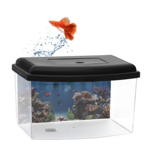 Mini Aquarium Terrarium Faunarium Zucht Becken Fisch Triops Garnelen Kunststoff - Bild 1 von 5