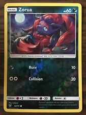 Carte Pokémon REVERSE Zorua 52/73 SL3.5 Soleil Lune Légendes Brillantes FR NEUF